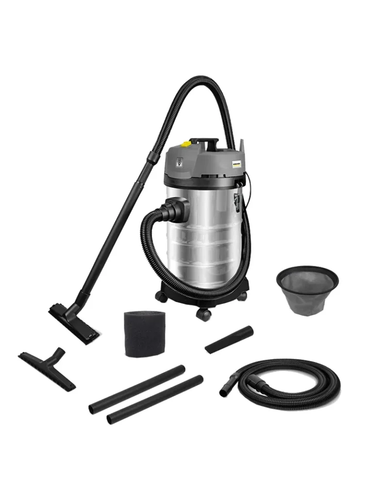 Aspiradora Karcher Nt301 Color Acero Inoxidablegrisnegro