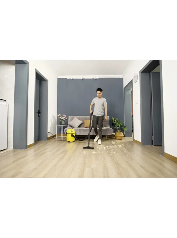 Aspiradora Multifunción De Tacho Kärcher Home & Garden Wd 1 15l Amarilla 60hz