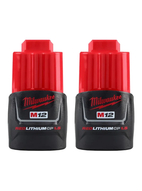 BATERÍA LITIO 12V PACK X 2 MILWAUKEE 48-11-2411