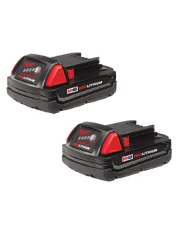 BATERÍA LITIO M18 PACK X 2 COMPACTA MILWAUKEE 48-11-1811