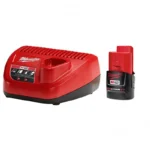 COMBO BATERÍA Y CARGADOR 12V MILWAUKEE 48-59-2420