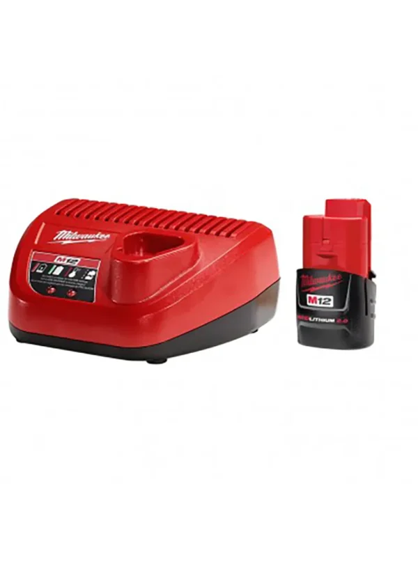 COMBO BATERÍA Y CARGADOR 12V MILWAUKEE 48-59-2420