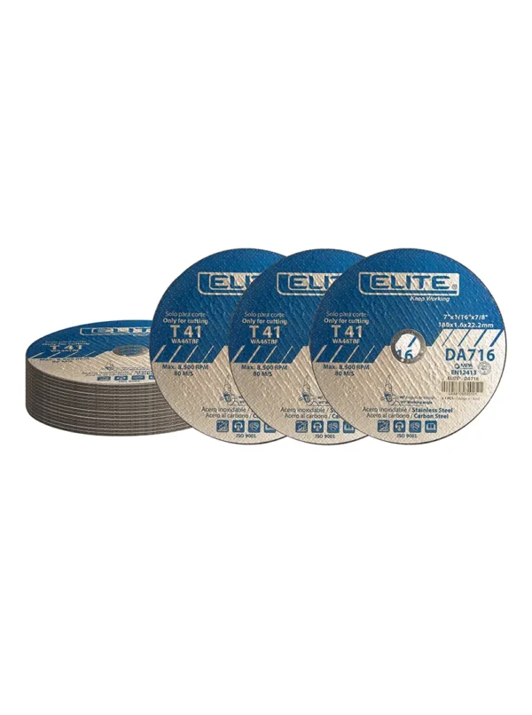 DISCO ABRASIVO DE CORTE 7 X 116 ELITE DA716