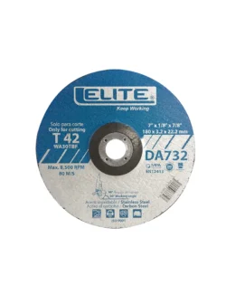 DISCO DE CORTE TIPO 27 7" X 1/8" ELITE DA732