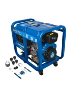 GENERADOR PLANTA DIESEL ABIERTO 6.000 W 110220V ELITE ED6512