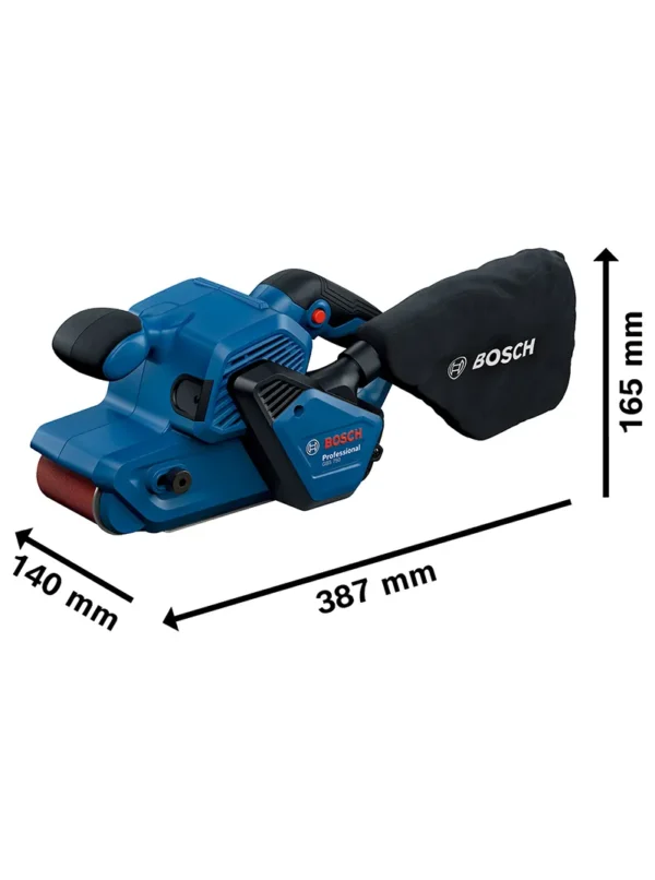 LIJADORA PROFESIONAL DE BANDA 3 X 21 GBS 750 BOSCH