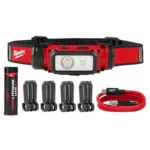 LINTERNA RECARGABLE PARA CASCO 600 LUMENES MILWAUKEE 2163-21