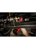 LLAVE INALÁMBRICA DE IMPACTO 12 + ANILLO DE FRICCIÓN + 2 PILAS + CARGADOR MILWAUKEE