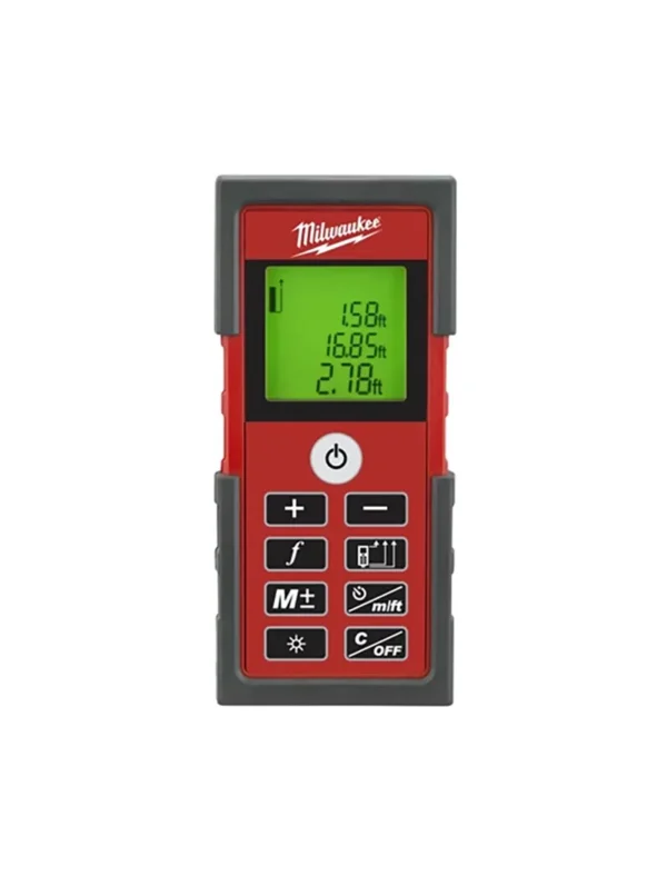 MEDIDOR DE DISTANCIA RANGO 5 A 60m PULGADAS Y CM MILWAUKEE 2280-20
