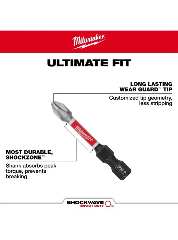 PUNTAS SURTIDAS 50 PIZ MILWAUKEE 48-32-4013