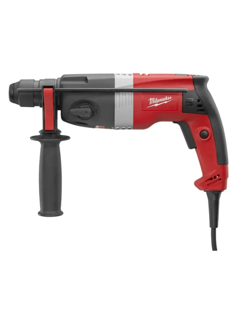 Rotomartillo Milwaukee SDS Plus de 800W con energía de impacto de 2.7J y 4500 BPM