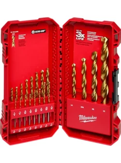 SET DE BROCAS HSS EN TITANIO 20 PIEZAS MILWAUKEE 48-89-1105