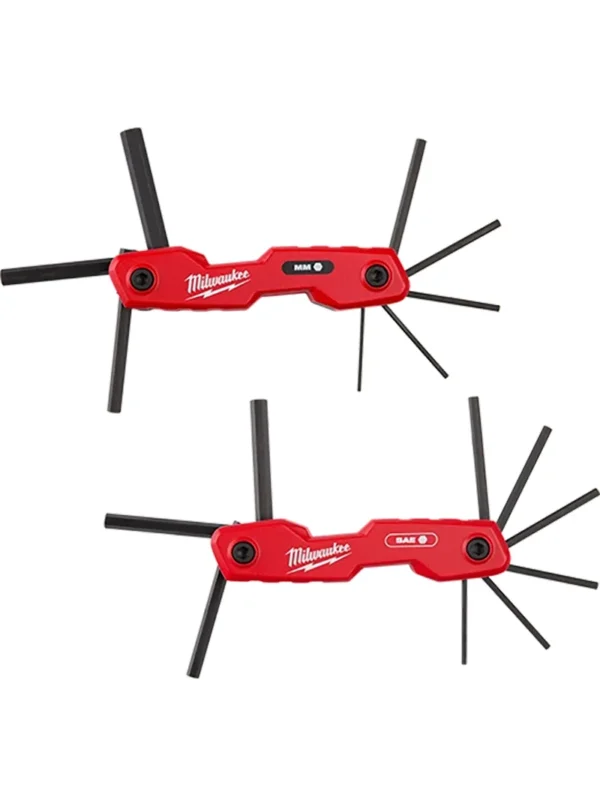 SET DE LLAVES BRISTOL 17 PIEZAS MILIMETROS Y PULGADAS MILWAUKEE 48-22-2183