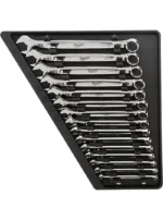 SET DE LLAVES COMBINADAS 15 PIEZAS 8mm A 22mm MILWAUKEE 48-22-9515