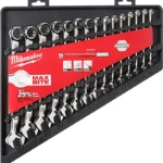 SET DE LLAVES COMBINADAS 15 PIEZAS 8mm A 22mm MILWAUKEE 48-22-9515