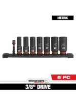 SET LLAVES COPA LARGAS 38 DE IMPACTO 10 A 21mm MILWAUKEE 49-66-7021