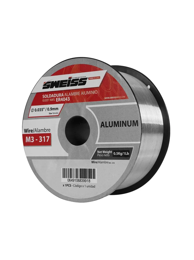 SOLDADURA MIG 035mm X 1 LB ALUMINIO SWEISS M3-317