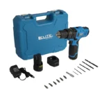 TALADRO INALÁMBRICO PERCUTOR 12V 38 CON 2 PILAS ELITE CID12