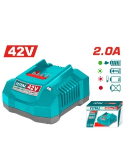 CARGADOR BATERÍAS 42V 2.0 CARGA RÁPIDA TOTAL UTFCLI42021