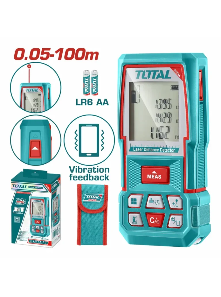 MEDIDOR DISTANCIA 100 METROS TOTAL TOOLS