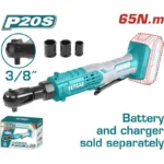 RACHET INALÁMBRICO 20V 65 Nm DE 3/8" TOTAL TDRLI2060151 TDRLI2060151