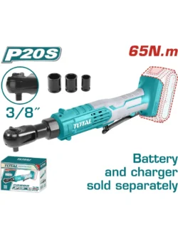 RACHET INALÁMBRICO 20V 65 Nm DE 3/8" TOTAL TDRLI2060151 TDRLI2060151