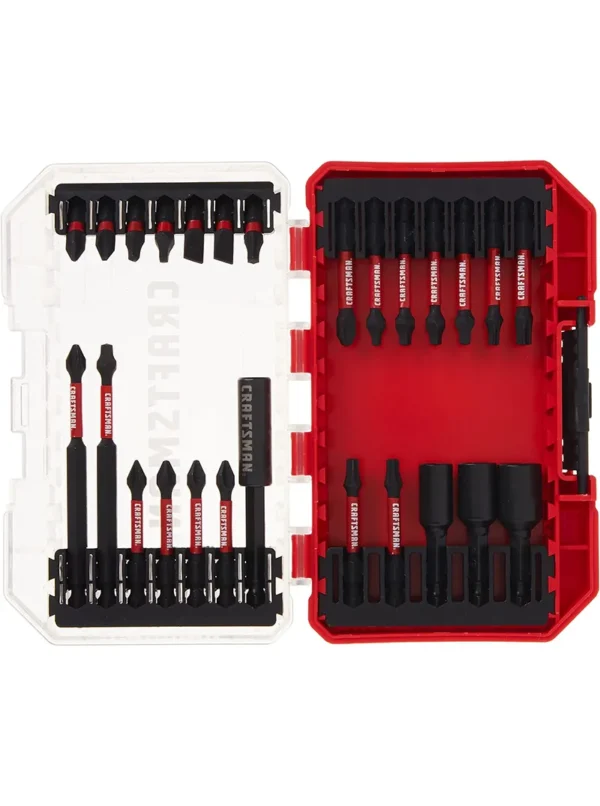 SET DE PUNTAS SURTIDAS DE 29 PIEZAS CRAFTSMAN CMAF1329