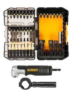SET DE PUNTAS SURTIDAS + EXTENSIÓN ANGULAR 33 PIEZAS DEWALT DT70782-QZ