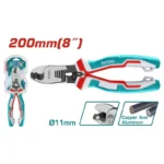 alicate cortacable para aluminio y cobre de 8 pulgadas Total THT11581 para corte de cables