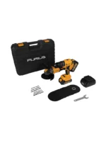 kit FURIUS FB212KIT para perforación atornillado corte y desbaste en trabajos de construcción y mantenimiento