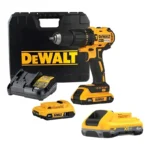 taladro inalámbrico percutor TOTAL DCD7781D2 B3D de 1-2 pulgada con batería 4Ah y dos baterías 2Ah