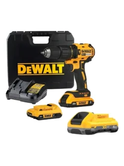 taladro inalámbrico percutor TOTAL DCD7781D2 B3D de 1-2 pulgada con batería 4Ah y dos baterías 2Ah