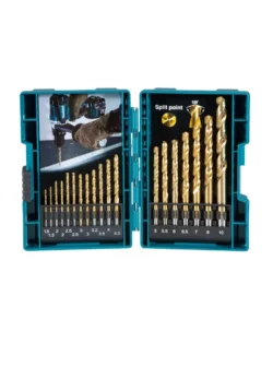 BROCAS HSS TITANIO 1.5 mm a 10 mm JUEGO 19 PIEZASB-67795 MAKITA