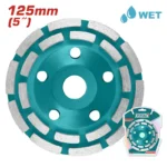 COPA DIAMANTE DE DESBASTE DOBLE SEGMENTO 5 TOTAL TAC2421251