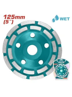 COPA DIAMANTE DE DESBASTE DOBLE SEGMENTO 5 TOTAL TAC2421251