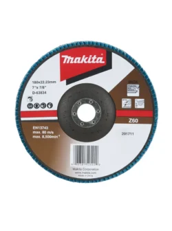 DISCO FLAP ZIRCONIO 7" GRANO 60D-63834 MAKITA