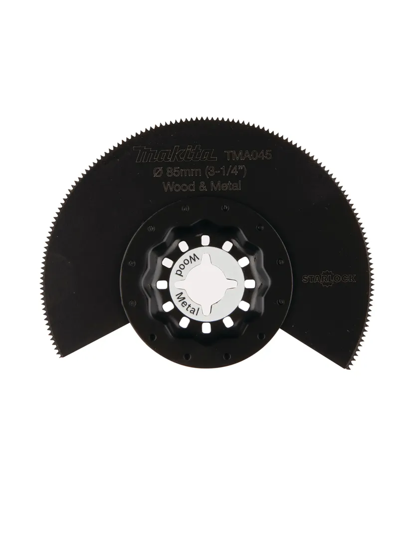 DISCO SIERRA SEGMENTO PARA MULTIHERRAMIENTA 85MM BIMETÁLICO MADERA:METAL CORTE AL RASB-64799 MAKITA DISCO SIERRA SEGMENTO PARA MULTIHERRAMIENTA 85MM BIMETÁLICO MADERA/METAL CORTE AL RASB-64799 MAKITA