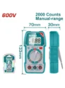 MULTIMETRO DIGITAL ACDC 600 V TOTAL TMT5360011