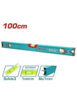 NIVEL ALUMINIO ECONÓMICO 3 GOTAS 40 TOTAL TMT210016