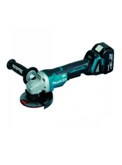 PULIDORA INALÁMBRICA 4-1/2" BL ADT + 2 BATERÍAS 3AH + CARGADOR DGA458RFJ MAKITA