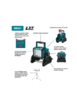 REFLECTOR TIPO LED INALÁMBRICO DML811 MAKITA