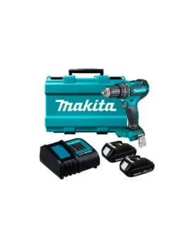 TALADRO INALÁMBRICO PERCUTOR 1/2" 18V 2 BATERÍAS 1.5AH + CARGADORDHP485SYE MAKITA
