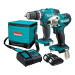 TALADRO INALÁMBRICO PERCUTOR DHP453 + DESTORNILLADOR + 2 BATERÍASDLX2336SYX MAKITA