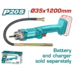 VIBRADOR INALÁMBRICO PARA CONCRETO 35mm X 1200mm TOTAL TCVLI202301