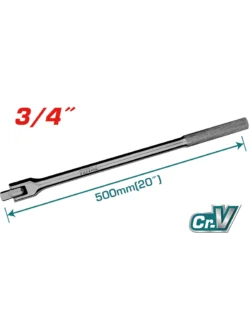 VOLVEDOR PARA COPAS ESCUALIZABLE 3/4" X 20" TOTAL THTFX34201