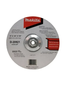 DISCO ABRASIVO DE CORTE INOXIDABLE TIPO 1 9 X 332 MAKITA D-20921