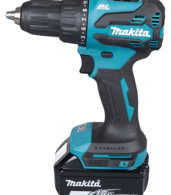 TALADRO INALÁMBRICO PERCUTOR 12 18V + BATERÍA 3.0AH + CARGADOR MAKITA Dhp490Z