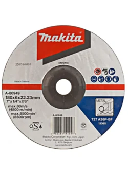 DISCO ABRASIVO DE CORTE TIPO 27 4.12 X 18 B-21200 MAKITA