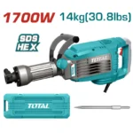 demoledor hexagonal 1.3/16 pulgadas 50J Total UTH217068 para demolición de concreto