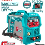 equipo inversor de soldadura 160 Amp MIG MAG MMA TIG 110/220V Total UTMGT16058